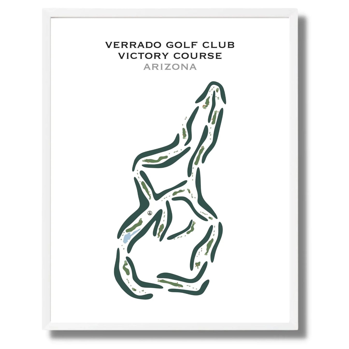 The Victory Course, Verrado Golf Club, Arizona - Printed Golf Course