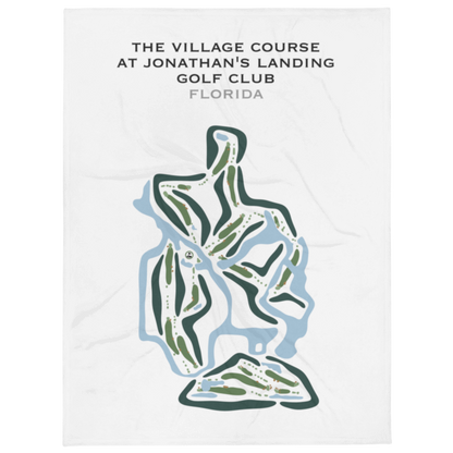 The Old Village Course at Jonathan's Landing Golf Club, Florida - Printed Golf Courses