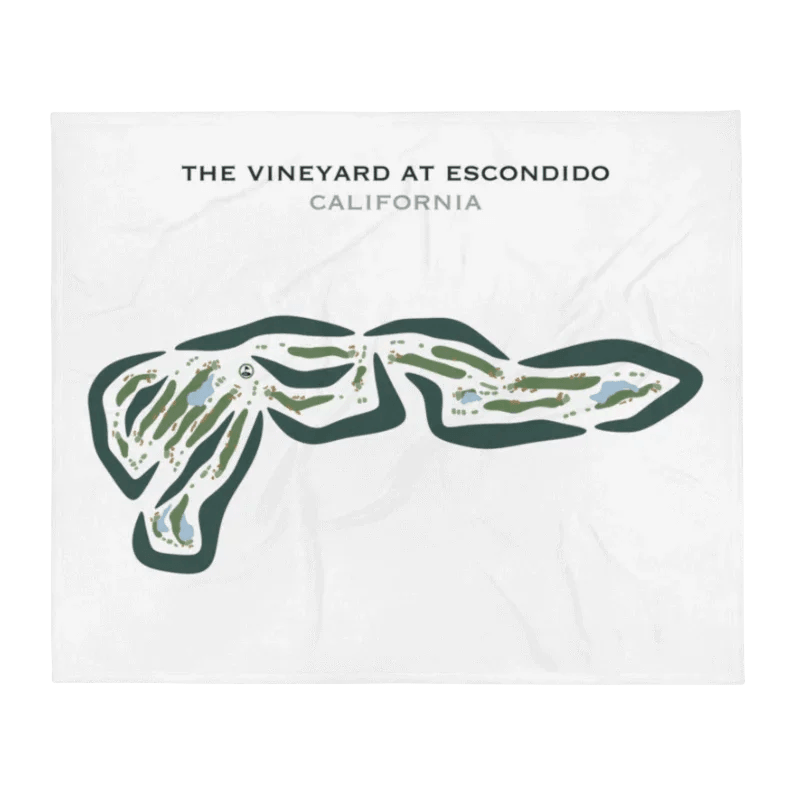 The Vineyard at Escondido, California - Printed Golf Courses