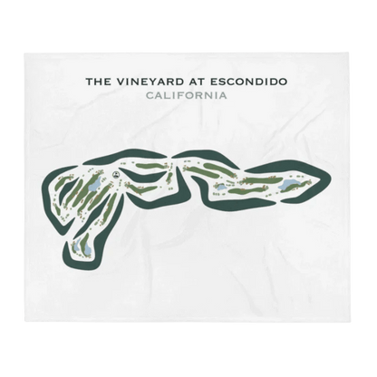The Vineyard at Escondido, California - Printed Golf Courses