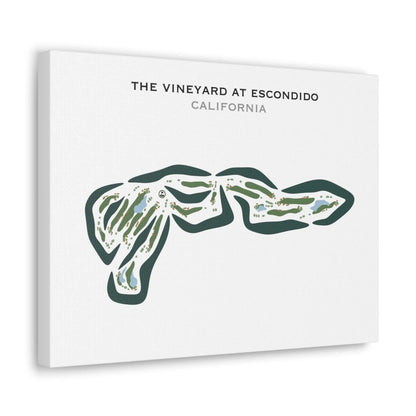 The Vineyard at Escondido, California - Printed Golf Courses