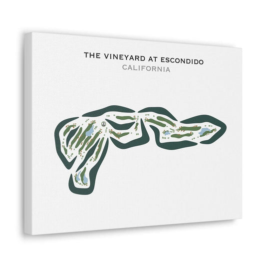 The Vineyard at Escondido, California - Printed Golf Courses