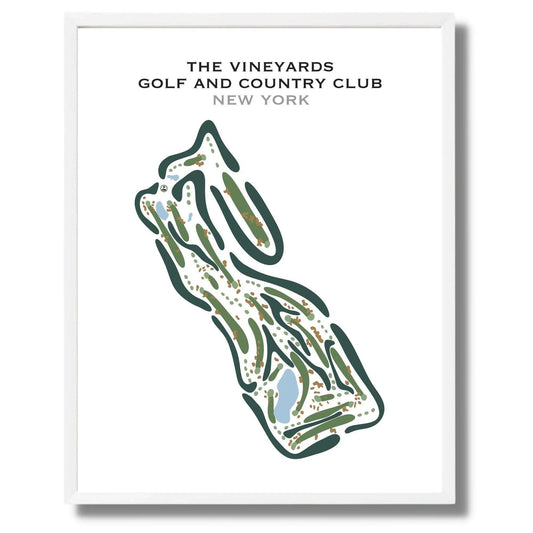 The Vineyards Golf & Country Club, New York - Printed Golf Courses