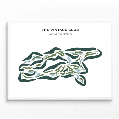 The Vintage Club, California - Printed Golf Courses