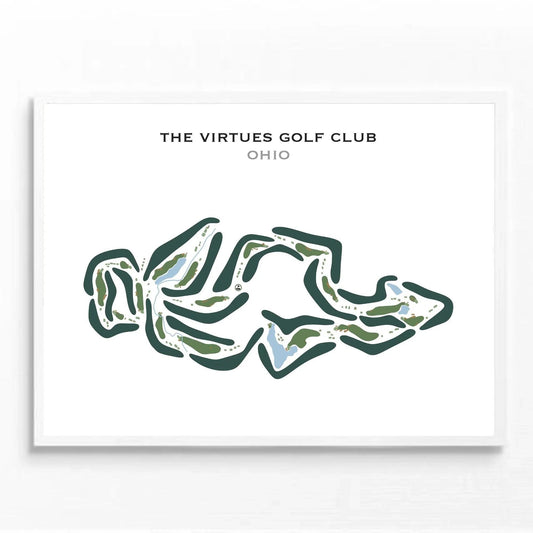 The Virtues Golf Club, Ohio - Printed Golf Courses