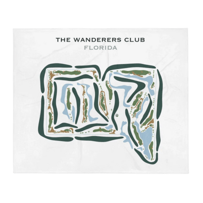 The Wanderers Club, Florida - Printed Golf Courses