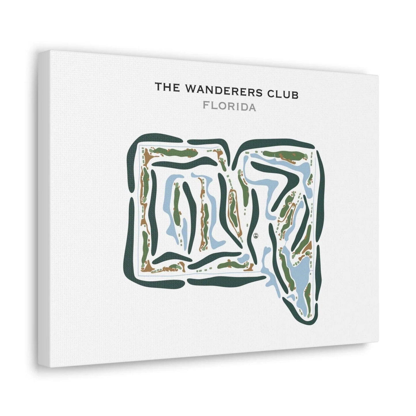 The Wanderers Club, Florida - Printed Golf Courses