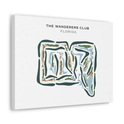 The Wanderers Club, Florida - Printed Golf Courses