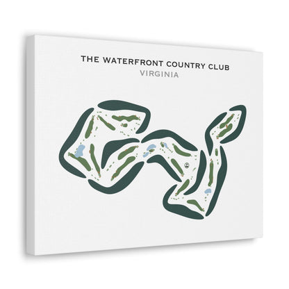 Waterfront Country Club, Virginia - Printed Golf Courses