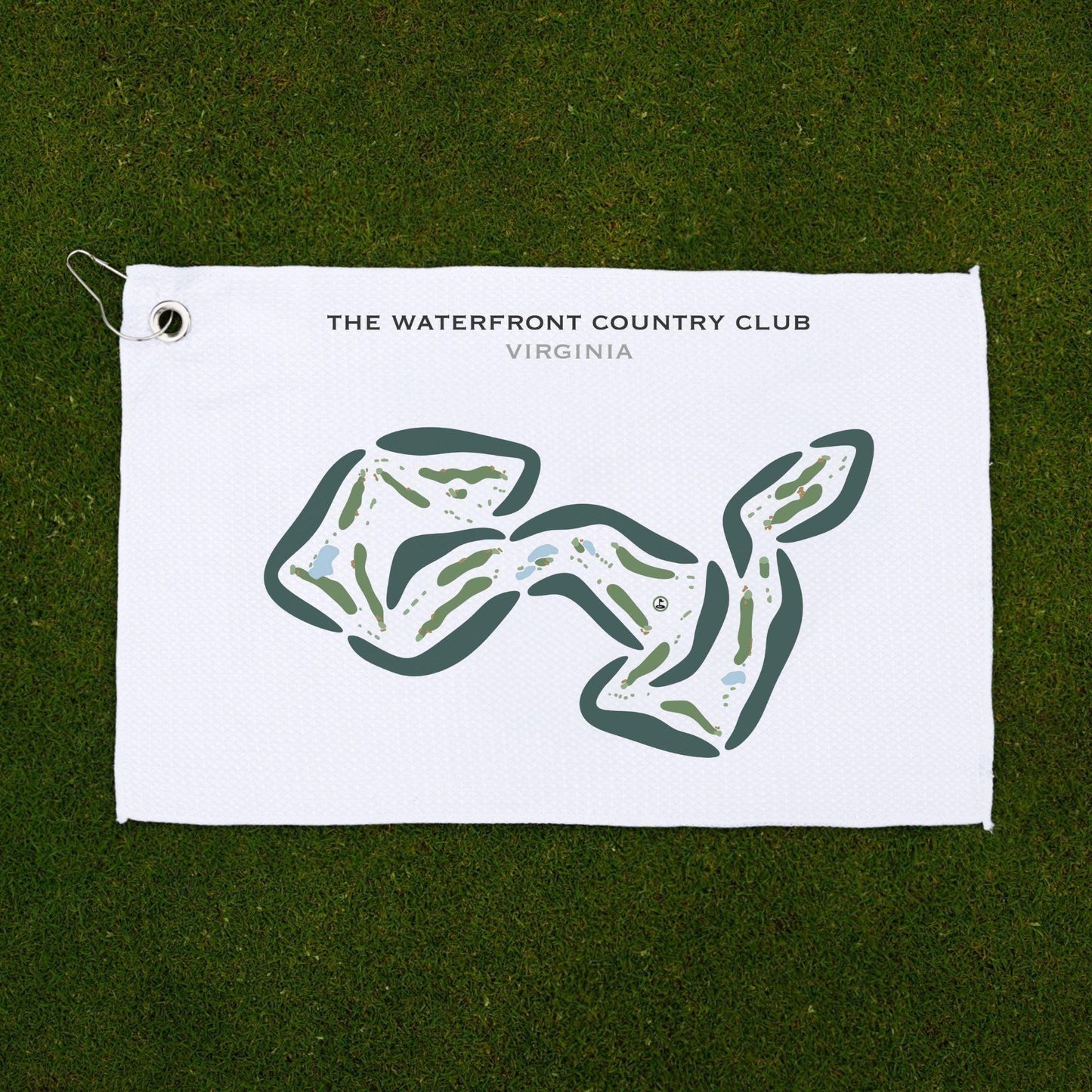Waterfront Country Club, Virginia - Printed Golf Courses