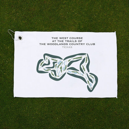 The West Course - The Golf Trails at The Woodlands, Texas - Printed Golf Courses