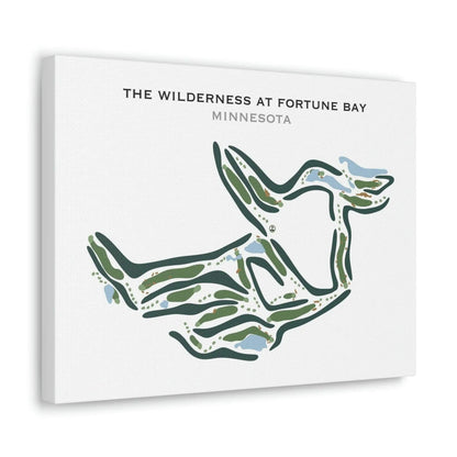 The Wilderness at Fortune Bay, Minnesota - Printed Golf Courses