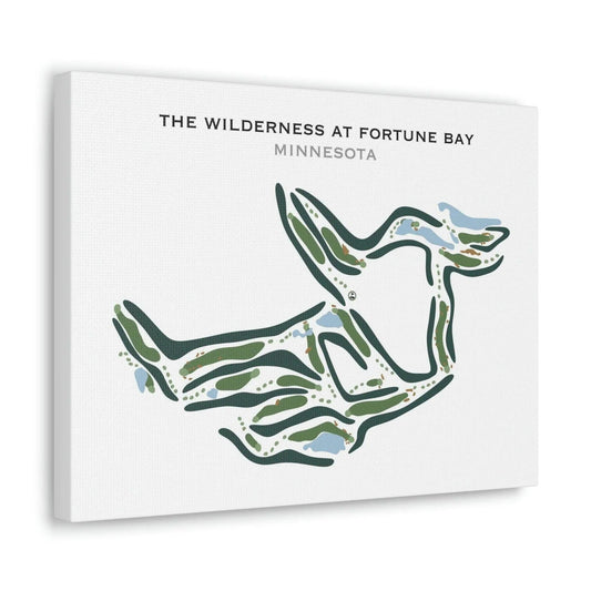 The Wilderness at Fortune Bay, Minnesota - Printed Golf Courses