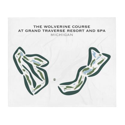 The Wolverine Golf Course at Grand Traverse Resort and Spa, Michigan - Printed Golf Courses