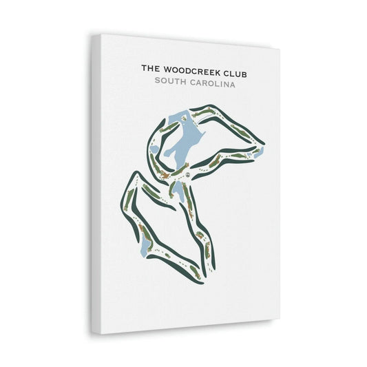 The Woodcreek Club, South Carolina - Printed Golf Courses