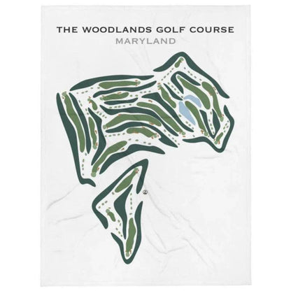 The Woodlands Golf Course, Maryland - Printed Golf Courses