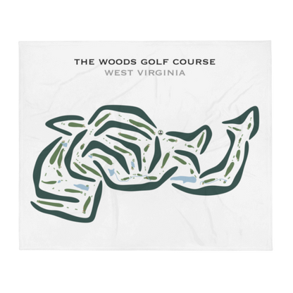 The Woods Golf Course, West Virginia - Printed Golf Courses