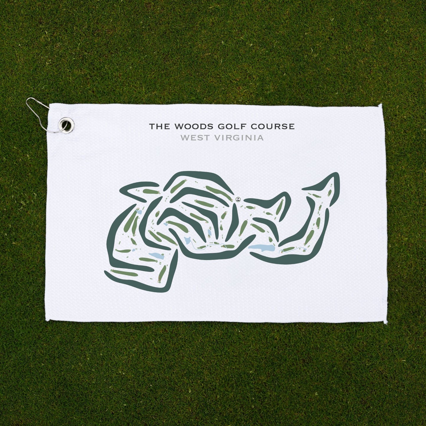 The Woods Golf Course, West Virginia - Printed Golf Courses