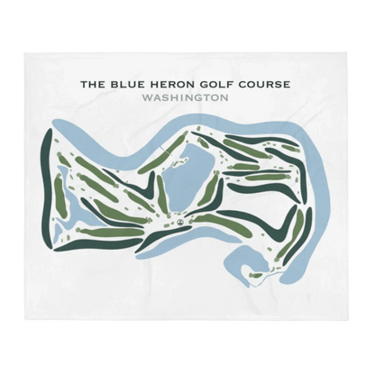 The Blue Heron Golf Course, Washington - Printed Golf Courses