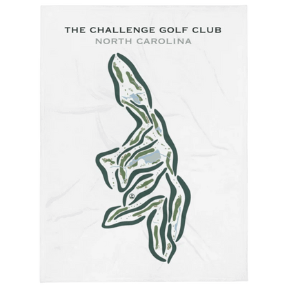 The Challenge Golf Club, Graham North Carolina - Printed Golf Courses