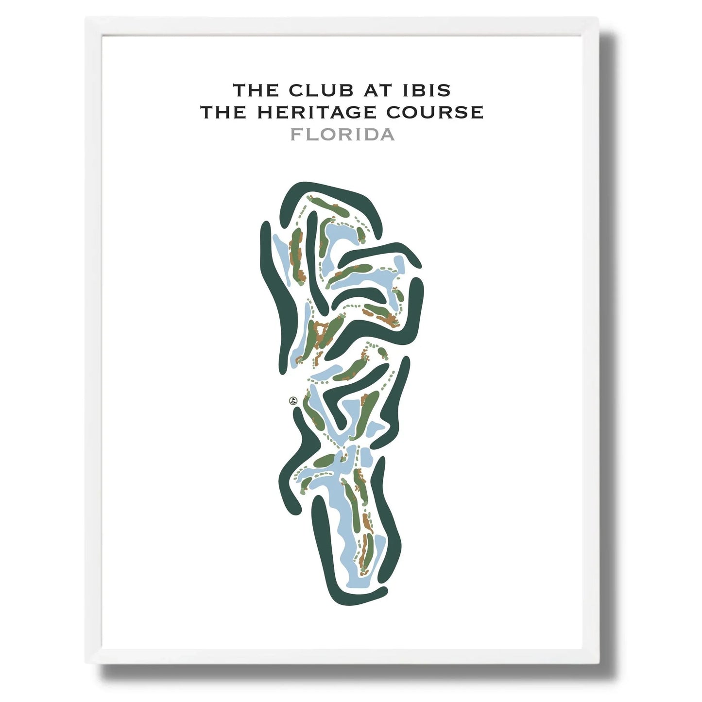 The Club at Ibis - The Heritage Course, Florida - Printed Golf Courses