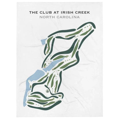 The Club at Irish Creek, North Carolina - Printed Golf Courses