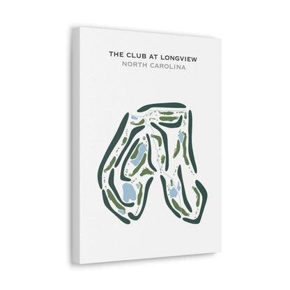 The Club at Longview, North Carolina - Printed Golf Courses