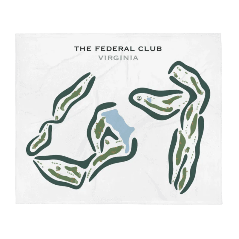 The Federal Club, Virginia - Printed Golf Courses