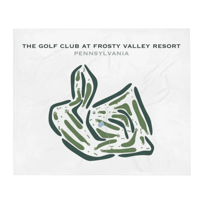 The Golf Club At Frosty Valley Resort, Pennsylvania - Printed Golf Courses