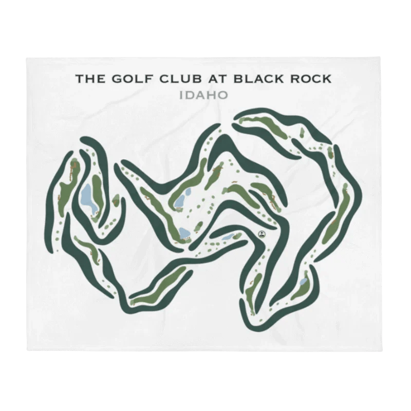 The Golf Club At Black Rock, Idaho - Printed Golf Courses