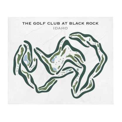 The Golf Club At Black Rock, Idaho - Printed Golf Courses