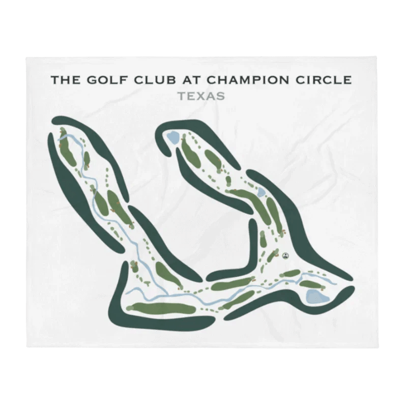 The Golf Club at Champion Circle, Texas - Printed Golf Courses