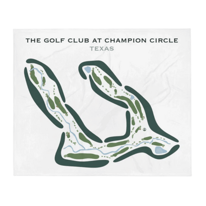 The Golf Club at Champion Circle, Texas - Printed Golf Courses