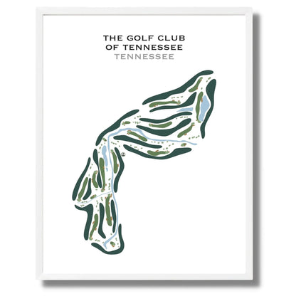 The Golf Club of Tennessee, Tennessee - Printed Golf Course