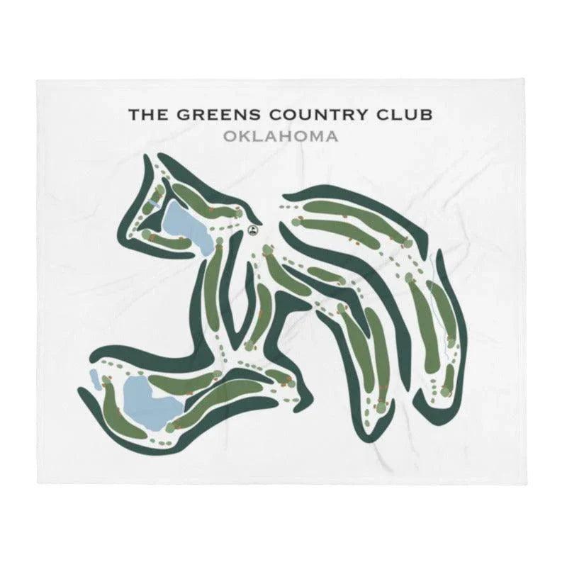 The Greens Country Club, Oklahoma - Printed Golf Courses