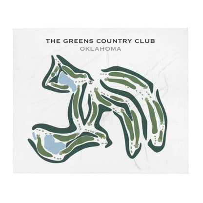 The Greens Country Club, Oklahoma - Printed Golf Courses