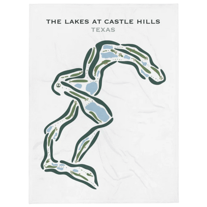 The Lakes at Castle Hills, Texas - Printed Golf Courses