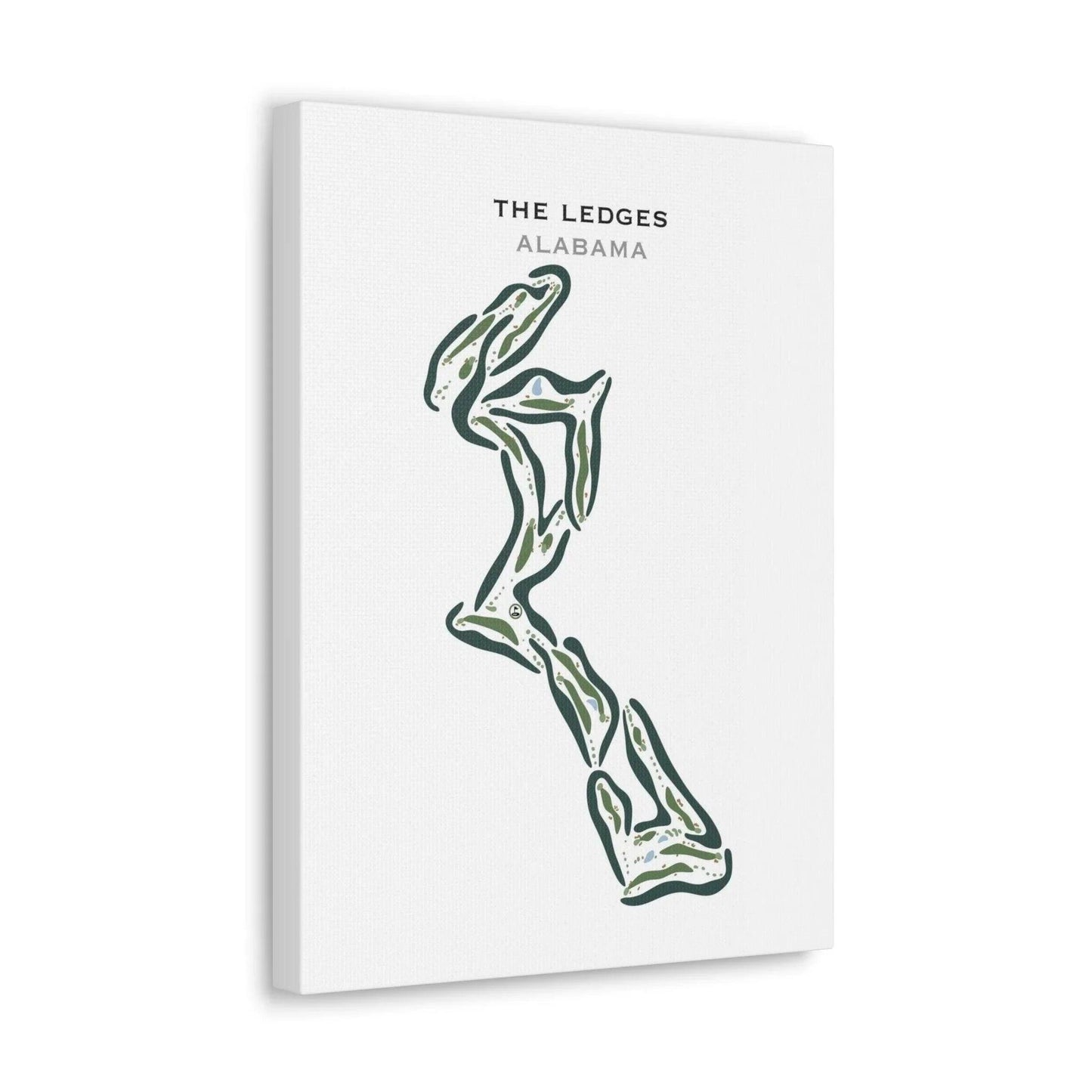 The Ledges, Alabama - Printed Golf Courses