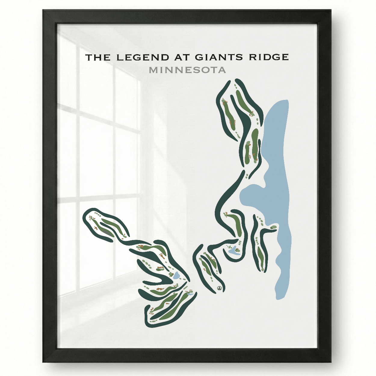 The Legend at Giants Ridge, Minnesota - Printed Golf Courses