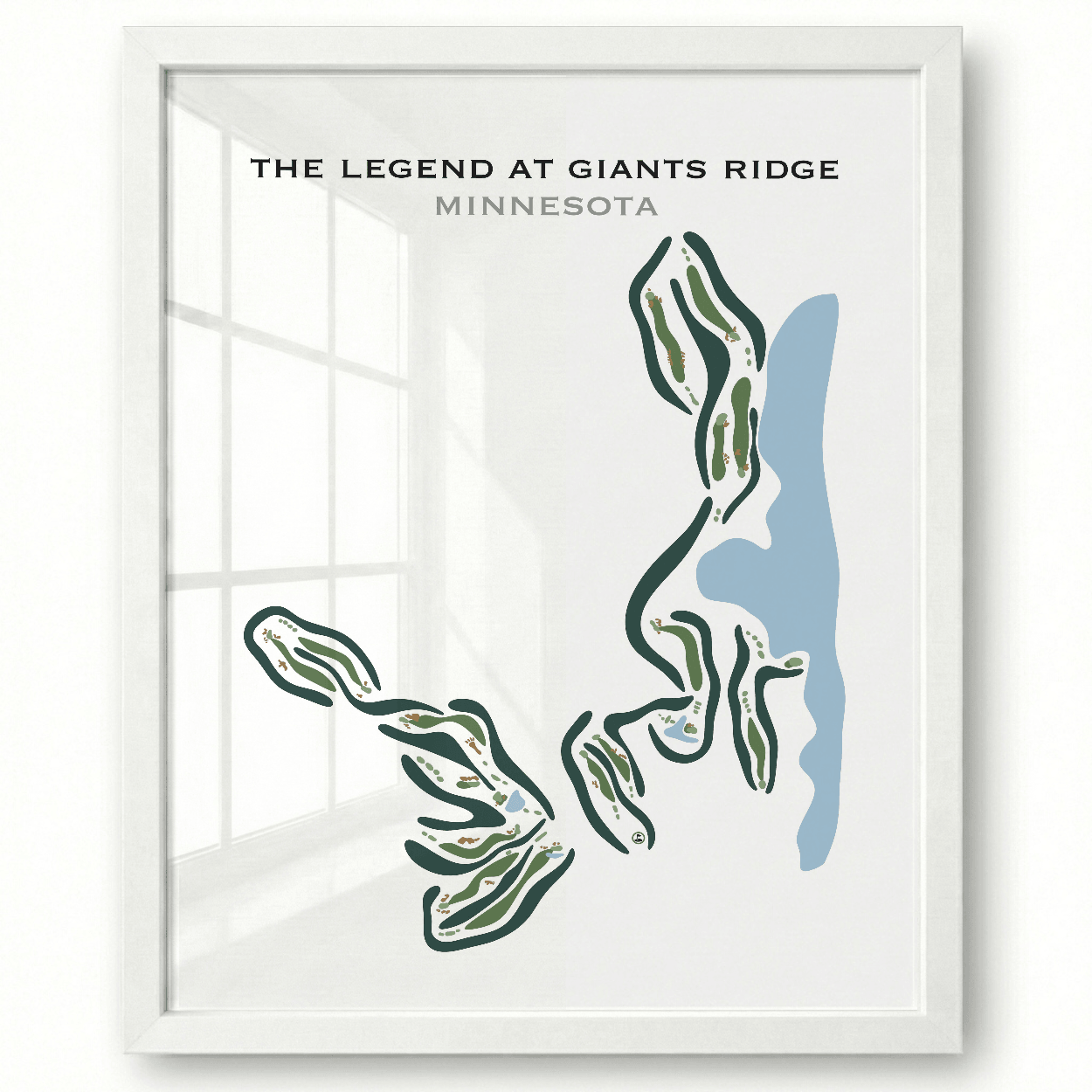 The Legend at Giants Ridge, Minnesota - Printed Golf Courses