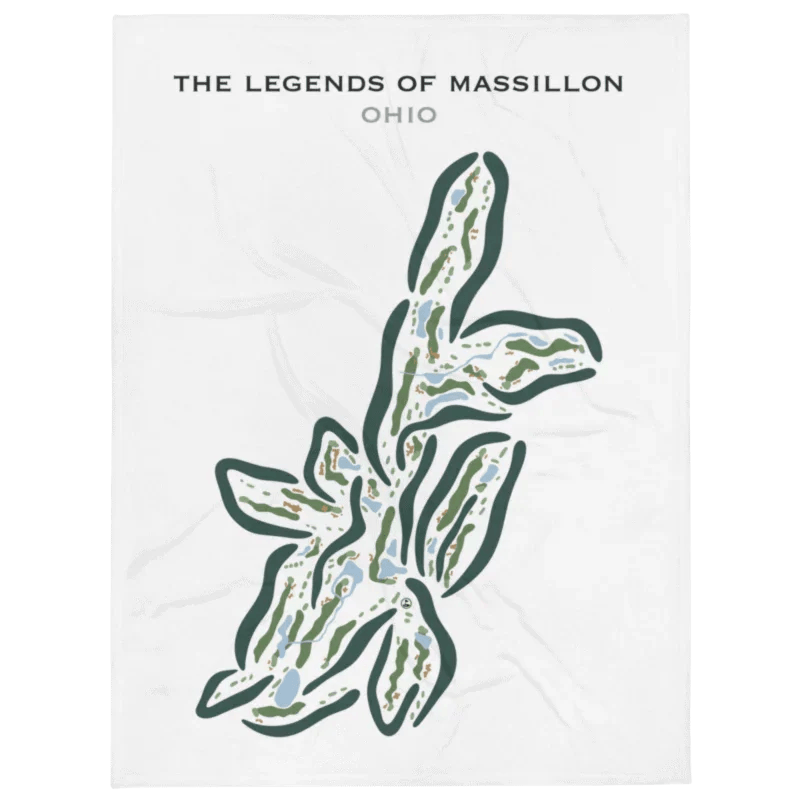 The Legends of Massillon, Ohio - Printed Golf Courses
