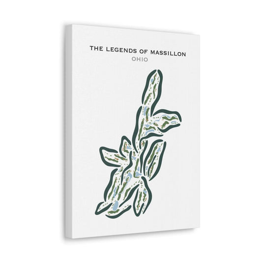 The Legends of Massillon, Ohio - Printed Golf Courses