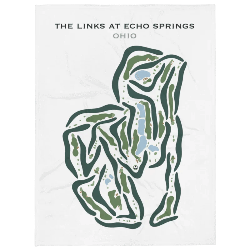 The Links at Echo Springs, Ohio - Printed Golf Courses