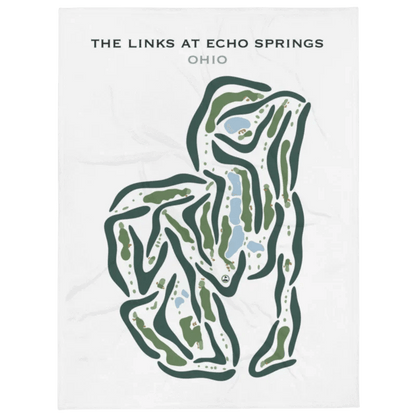 The Links at Echo Springs, Ohio - Printed Golf Courses