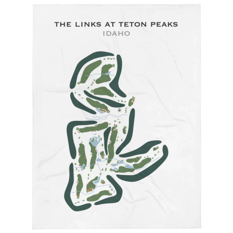 The Links At Teton Peaks, Idaho - Printed Golf Courses