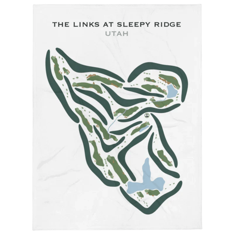 The Links At Sleepy Ridge Golf Course, Utah - Printed Golf Courses