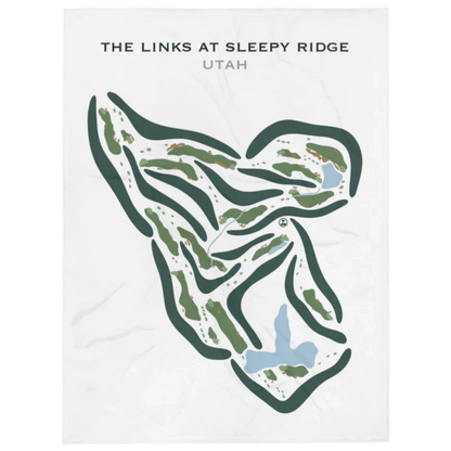 The Links At Sleepy Ridge Golf Course, Utah - Printed Golf Courses