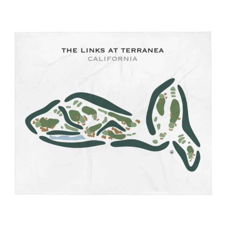 The Links at Terranea, California - Printed Golf Course