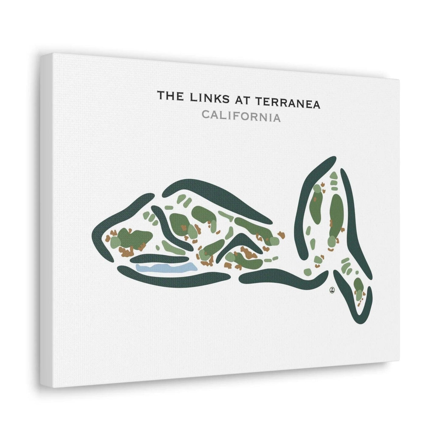 The Links at Terranea, California - Printed Golf Course