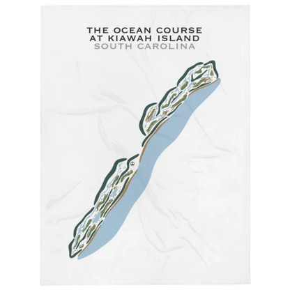 The Ocean Course at Kiawah Island, South Carolina - Printed Golf Courses